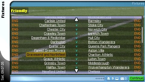 Championship Manager 2006 screenshot 4 for Playstation 2